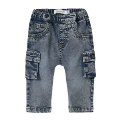 Name It Baby Jeans - Dark Blue Denim - 62> Broekjes