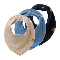 Name It Bandana Yvetti Humus 3-Pack> Slabben