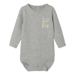 Name It Laby Lil Sis Romper - Maat 74 - Melange> Rompertjes