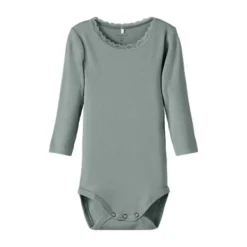 Name It Lace Romper - Kab NOOS - Slate Gray - Maat 56><noscript><img width=