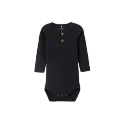 Name It Romper Kab Button Black 62> Rompertjes