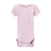 Name It Romper Kab Lace Korte Mouw Parfait Pink 62> Rompertjes