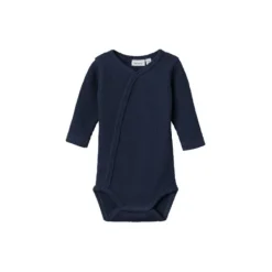 Name It Romper Overslag Waffe Dark Sapphire 74> Rompertjes