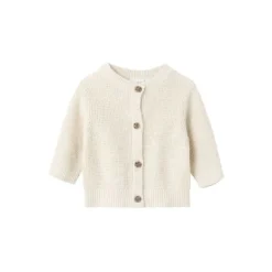 Name It Vest Knit Bubba Peyote Melange 62> Vestjes