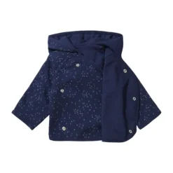 Noppies Vest Omkeerbaar Naper Print Black Iris 56><noscript><img width=