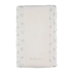 Noukie's F&O Aankleedkussen Hoes - Badstof - 45 x 67 cm - Wit> Waskussenhoezen