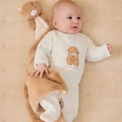 Noukie's F&O Pyjama Met Borduursel - 00 Mnd - Velours - Wit><noscript><img width=