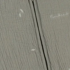 Noukie's F&O Slaapzak Met Borduursel - Maat 70 cm - Gewatteerde Mousseline - Kaki><noscript><img width=