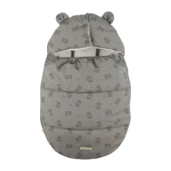 Noukie's M&M Voetenzak Autostoel - Kaki Sherpa> Accessoires Autostoel