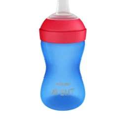 Philips Avent Beker Met Drinktuit 200ml Blauw SCF551/05><noscript><img width=
