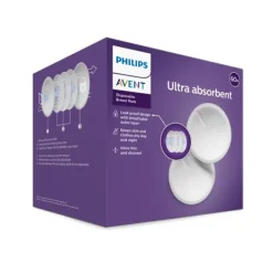 Philips Avent Borstkompressen Wegwerp (60 stuks) SCF254/61><noscript><img width=