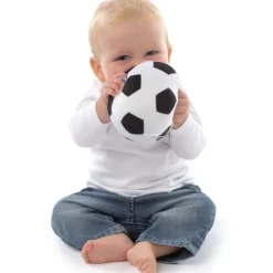 Playgro Black & White Soccer Ball> Strandspeelgoed