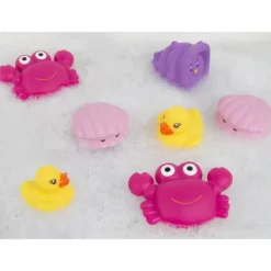 Playgro Floating Sea Friends Pink Fully Sealed (8 stuks)><noscript><img width=