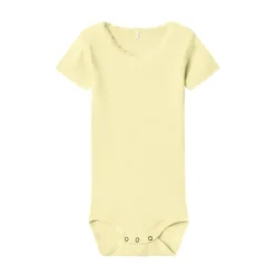 Producten5715716643100 Joyce Kessels Mijn Account Afmelden  Andere acties PDF Vergelijk / Vertaal Clone Verwijderen  Opslaan Name It Kab Lace Romper - Mt. 50 - Pastel Yellow> Rompertjes