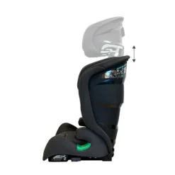 Puck Autostoel Enzo Groep 2/3 Donker Grijs Met Mesh> Autostoel Groep 2/3 (15-36Kg)|Autostoel Groep 1/2/3 (9-36Kg)