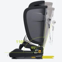 Puck autostoel JIM-black opvouwbaar Groep 1/2/3 (76-150 cm)><noscript><img width=