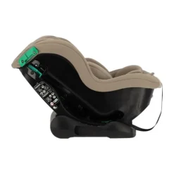 Puck autostoel Uno taupe (40-105cm) Gordelbevestiging><noscript><img width=