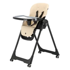 Puck Eetstoel Hanna Zand> Kunststof Kinderstoelen