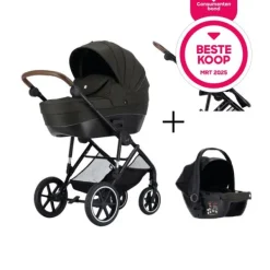 Puck Kinderwagen 3-in-1 Carl Grijs><noscript><img width=