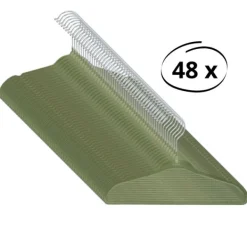 Puck kledinghanger metaal clay set (48 stuks)><noscript><img width=