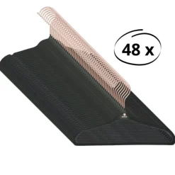 Puck Kledinghanger Velours Ecru (6 stuks)><noscript><img width=