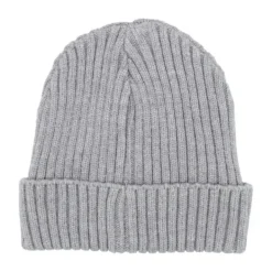 Puck Knit Muts - Light Grey Melange> Mutsjes