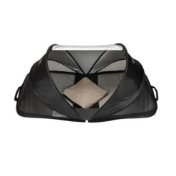 Qute Q-Camp Babytent - Travelcot Black / Desert><noscript><img width=