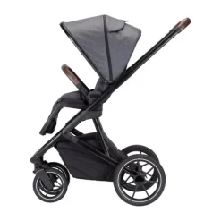 Qute Q-Rider Kinderwagen Zwart Frame/Steelblue><noscript><img width=