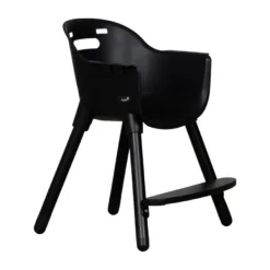 Qute Q-Smack Zwart> Houten Kinderstoelen