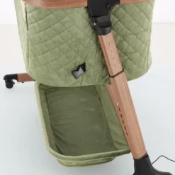 Qute Q-wiggle electric Co-Sleeper cream - white wash><noscript><img width=