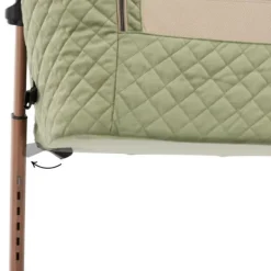 Qute Q-wiggle electric Co-Sleeper cream - white wash><noscript><img width=