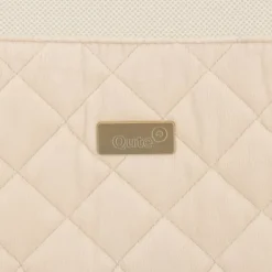 Qute Q-wiggle electric Co-Sleeper cream - white wash><noscript><img width=