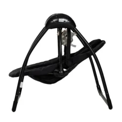 Qute Schommelstoel Q-Swing Softgrey Uil / Zwart Frame><noscript><img width=