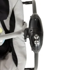 Qute Schommelstoel Q-Swing Softgrey Uil / Zwart Frame><noscript><img width=