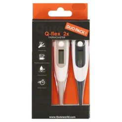 Qute Thermometer Digitaal Q-Flex Duo-Pack> Thermometers