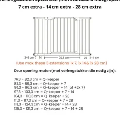 Qute Traphek Q-keeper zwart><noscript><img width=