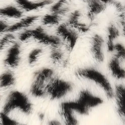 Sarlini Muts Fake Fur Panther Sand 6-12 maanden><noscript><img width=