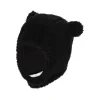 Sarlini Muts Teddy Ears Dark Grey 1-2yr> Mutsjes