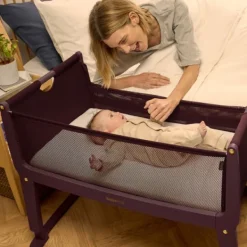 Snuz Bedside Crib SnuzPod Studio London Navy><noscript><img width=