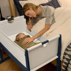 Snuz Bedside Crib SnuzPod Studio London Navy><noscript><img width=