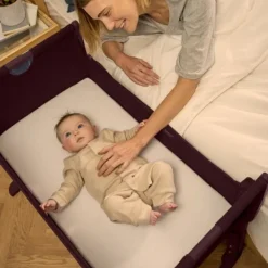 Snuz Bedside Crib SnuzPod Studio London Navy><noscript><img width=