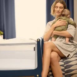 Snuz Bedside Crib SnuzPod Studio London Navy><noscript><img width=