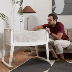 Snuz Bedside Crib SnuzPod Studio London Navy><noscript><img width=