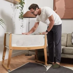 Snuz Bedside Crib SnuzPod Studio London Navy><noscript><img width=