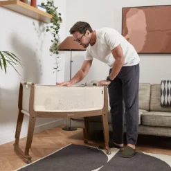 Snuz Bedside Crib SnuzPod Studio London Navy><noscript><img width=