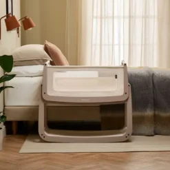 Snuz Co-Sleeper SnüzPod⁵ - Mocha><noscript><img width=