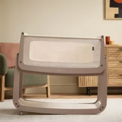 Snuz Co-Sleeper SnüzPod⁵ - Mocha><noscript><img width=