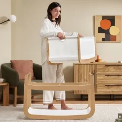 Snuz Co-Sleeper SnüzPod⁵ - Mocha><noscript><img width=