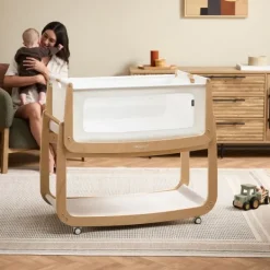 Snuz Co-Sleeper SnüzPod⁵ - Mocha><noscript><img width=