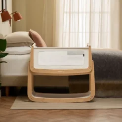 Snuz Co-Sleeper SnüzPod⁵ - Mocha><noscript><img width=